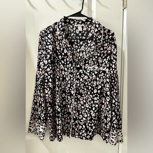 Victoria’s Secret Silky Button Down Pajama Top